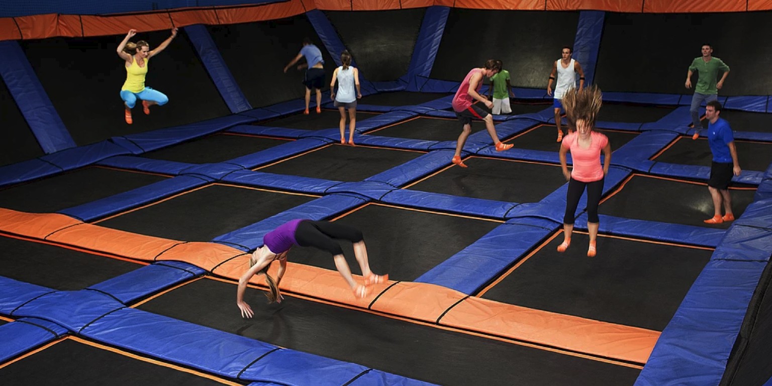 استمتع بـ 30 دقيقة من الترامبولين فى ماي بارك