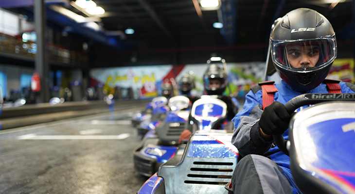 Unique Experience in Doos Karting Hittin 119 SR instead of 140 SR in Riyadh