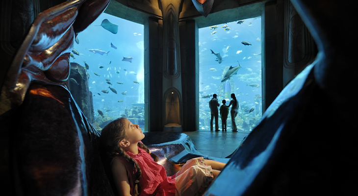 Dubai: Fish Tales Tour & Entry to The Lost Chambers Aquarium in Atlantis 