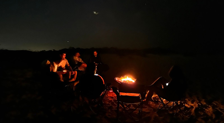 تخييم يومين في جزيرة الديمانيات