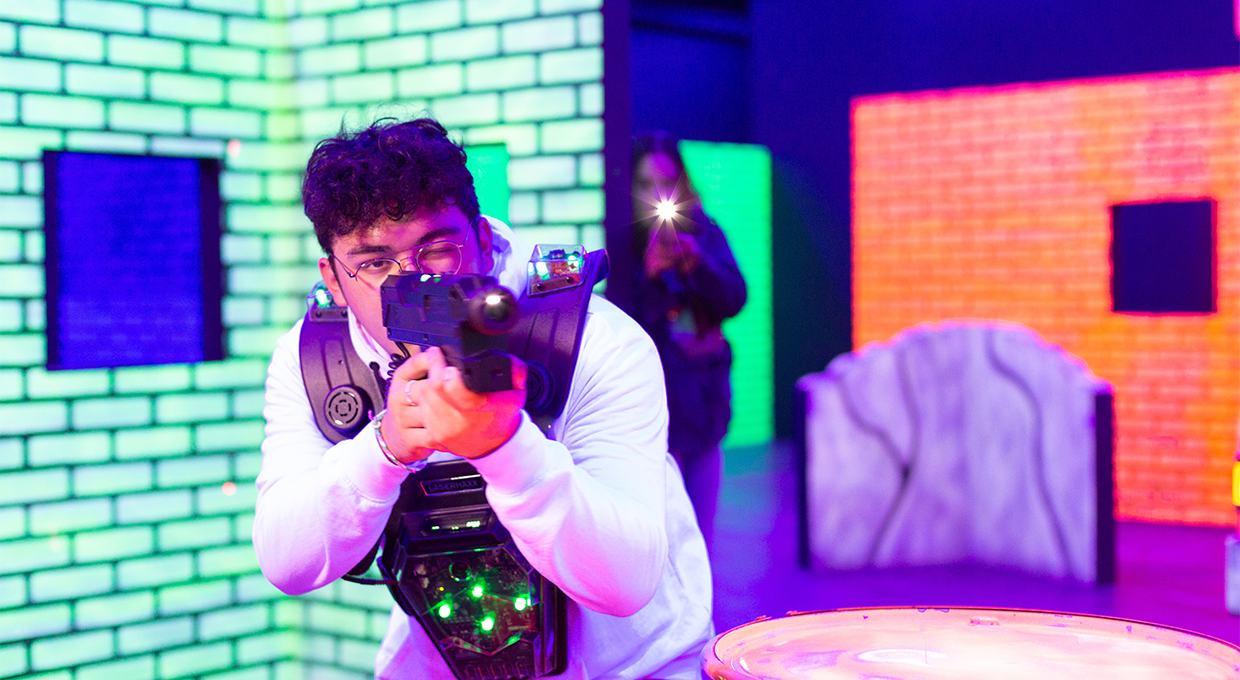 All Day Pass Ticket to Nimr Laser Tag at Salwa Beach Resort 