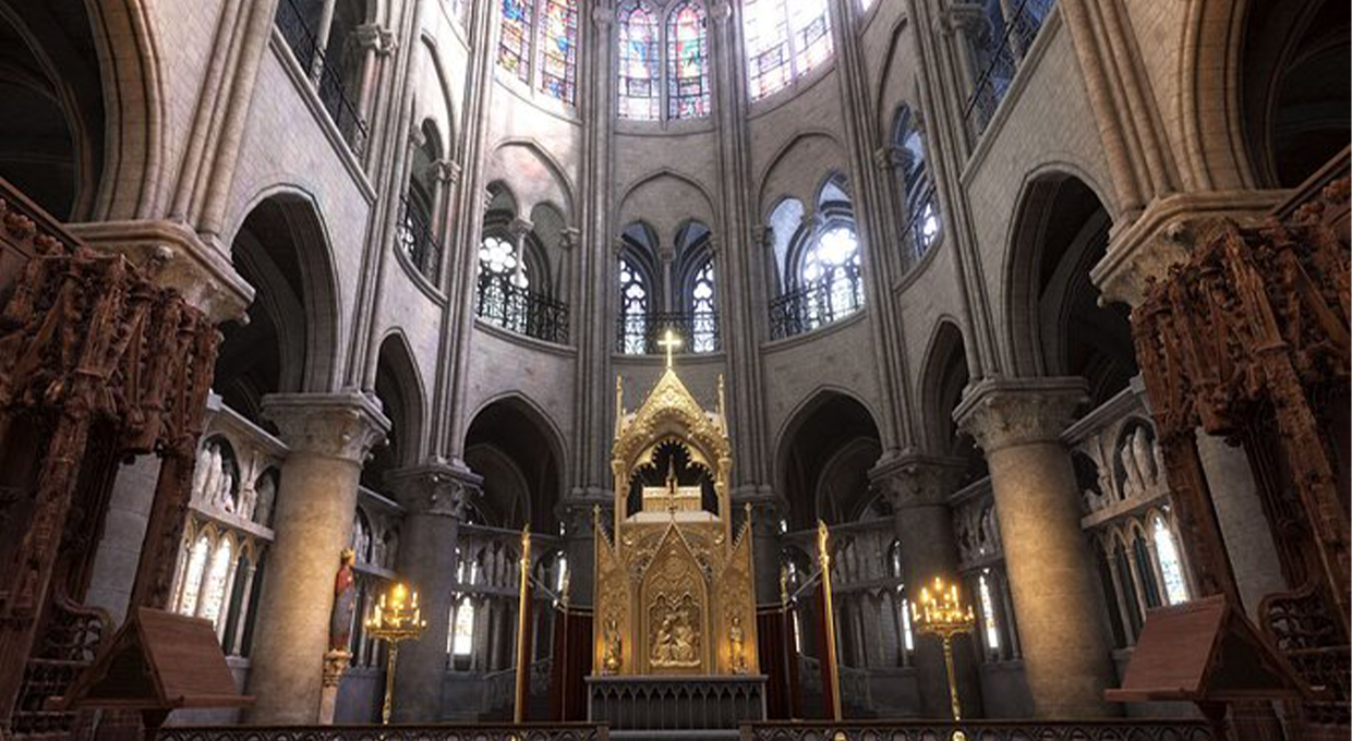 تجربة 45 دقيقة من الواقع الإفتراضي لمشاهدة كاتدرائية نوتردام