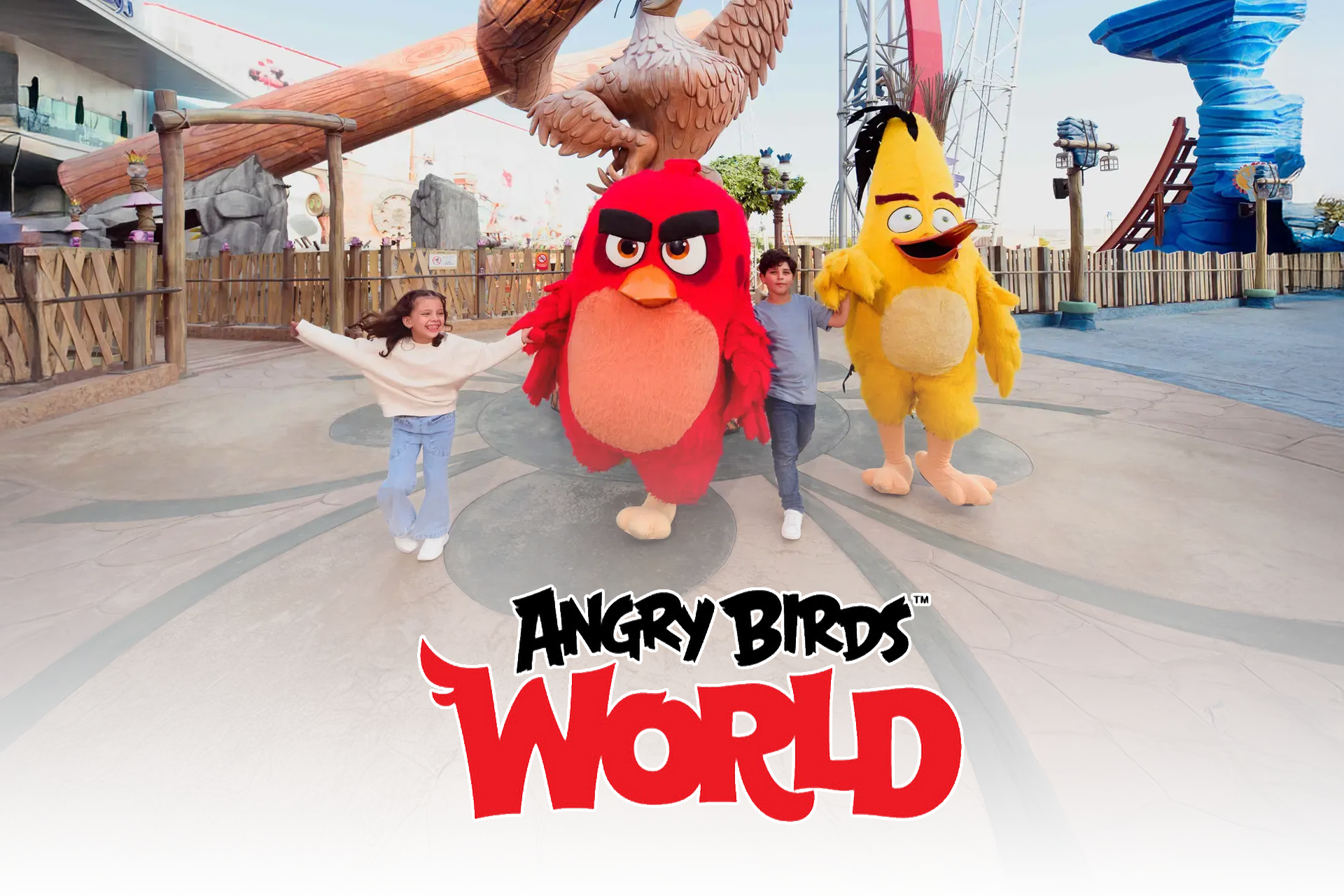 Angry Birds World Unlimited Day Pass for 129 QAR instead of 199 QAR