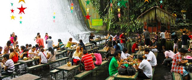 مطعم الشلال، الفليبين
