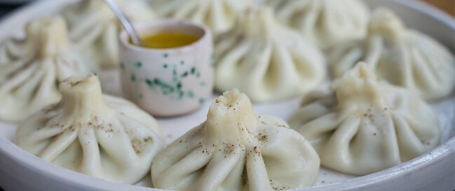 Khinkali delicious dish in Georgia