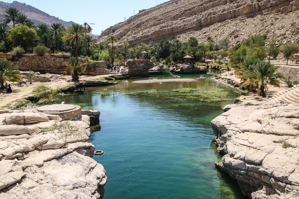 Wadi Bani khalid natural pools