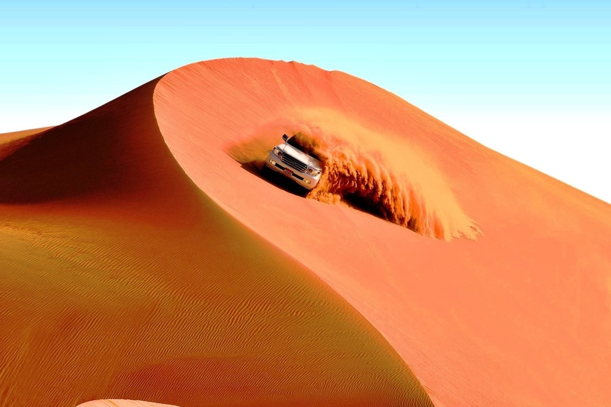 Wahiba sand dunes