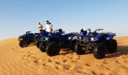 Quad bikes in the deserts of Qatar 