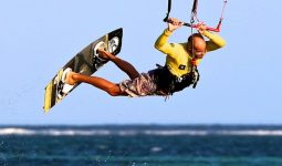 Group kiteboarding course