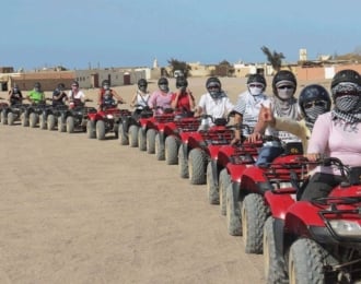 رحلات السفاري الرباعية في شرم الشيخ