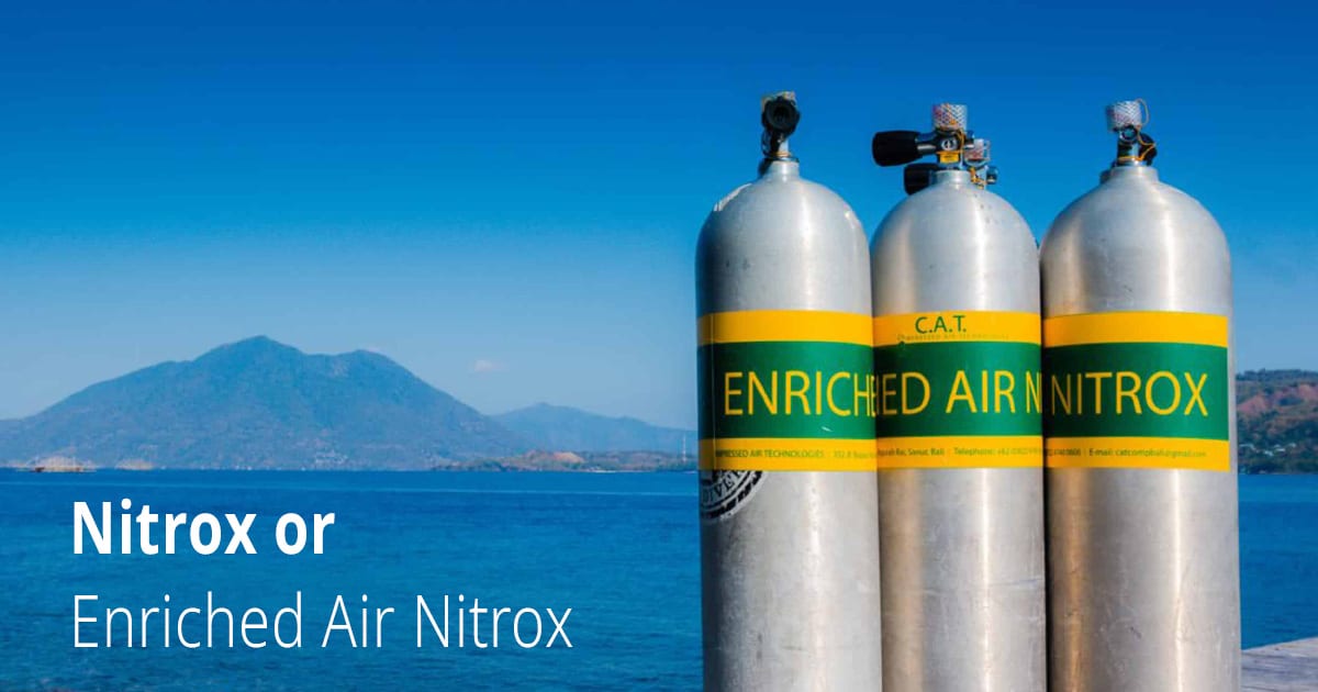 تخصص نيتروكس الهواء المشبع لمحترفي الغوص