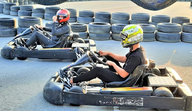 Get an adrenaline rush with this fun karting