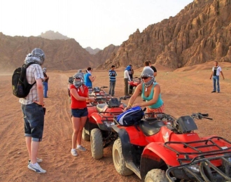 Sunset Desert Safari Quad in Marsa Alam