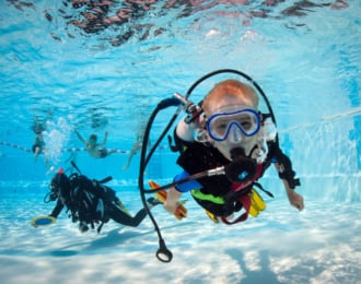 دورات غوص بادي للأطفال