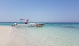 Enjoy your trip to Jarada islands on this 6 pax boat 