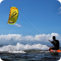 Kitesurfing