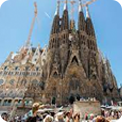In Barcelona, admire Gaudi's architecture