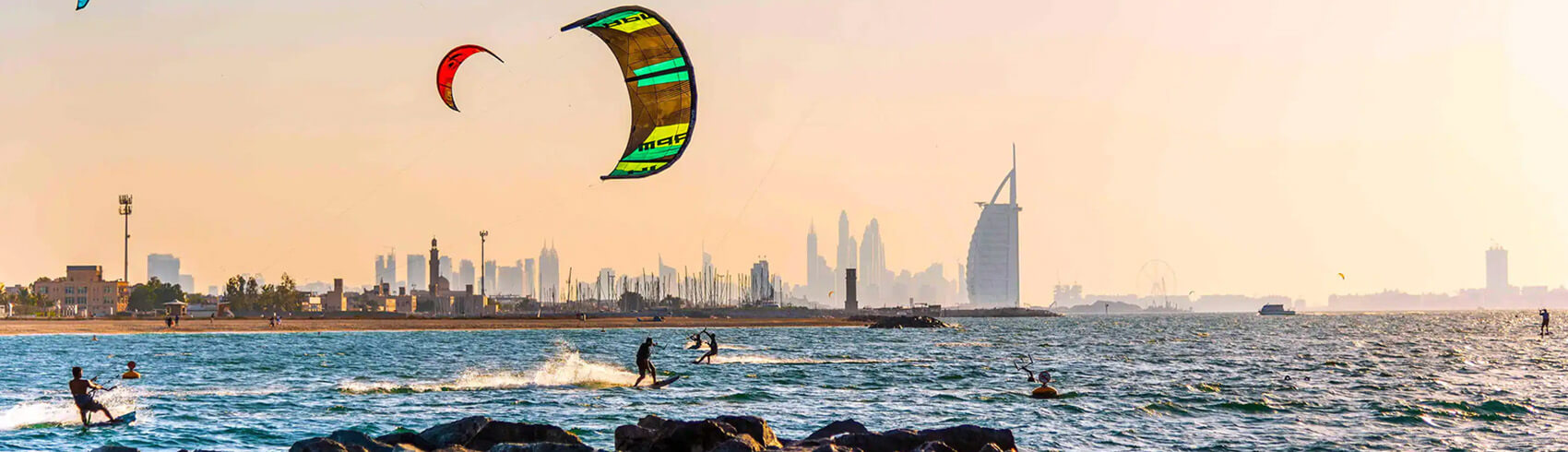 Water activities in Dubai