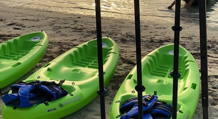 Kayaking in Bahrain Bay