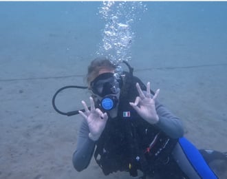 Amazing diving day in Sealine beach in Qatar