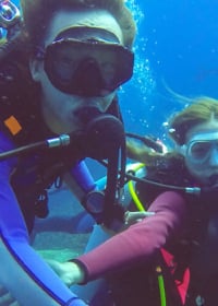 Diving in Half Moon Beach Khobar