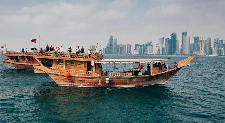 Spend your day in dhow boat cruise shared tour 
