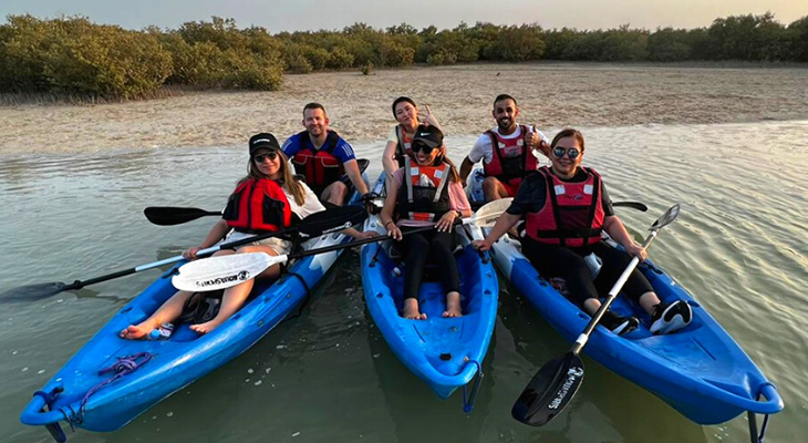  kayaking and paddle boarding in Qatar 