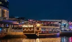  Dubai Canal Cruise by a Luxury Boom  Boat