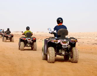 Enjoy a 30-minute Quad bike tour in RAk