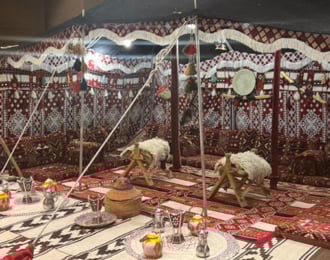 مخيم في المنزل! اطلب الان