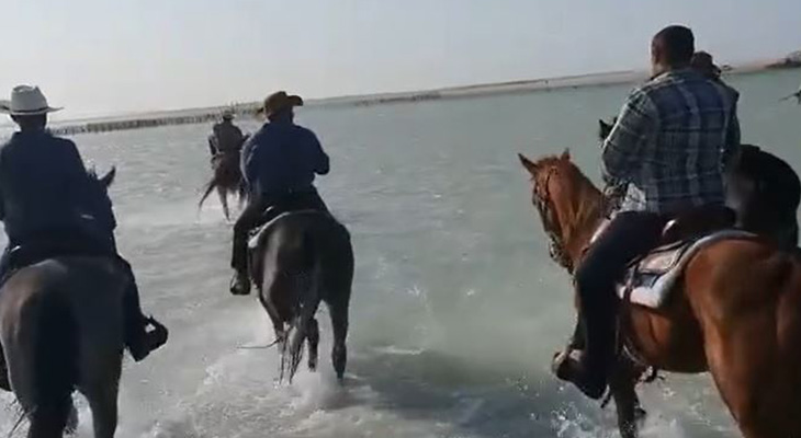Horse riding in Karzakan Forest 