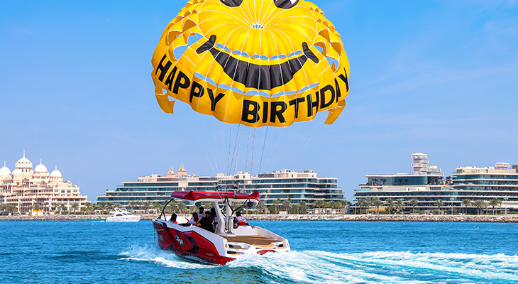 30 Mins of Parasailing With 18% Off