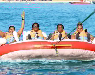 One Hour of Donut Boat Riding With 16% Discount