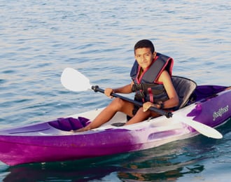 Single-Seated Kayak Ride