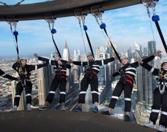 Dubai: 20mins Edge Walk at Sky Views Observatory