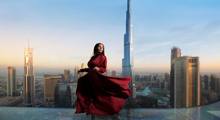 Dubai: 20mins Edge Walk at Sky Views Observatory 