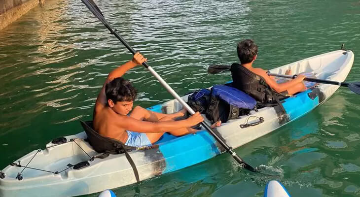 Kayaking in Bahrain Bay and  Rental E-Scooter with 30% Discount.