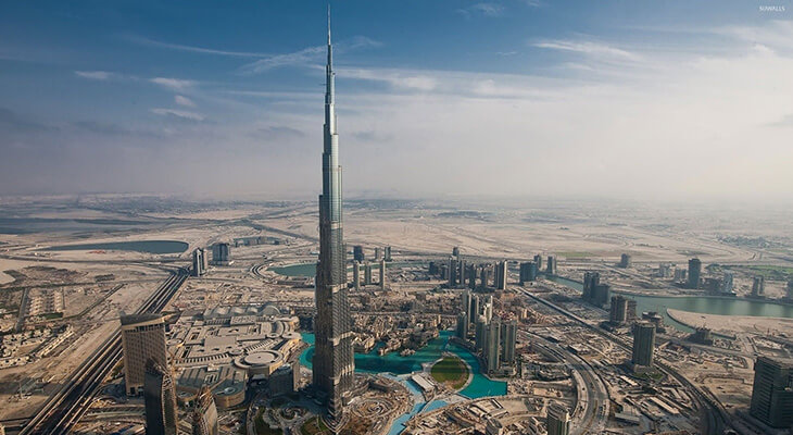 Burj Khalifa (level 124+125) and Dubai Aquarium & underwater zoo