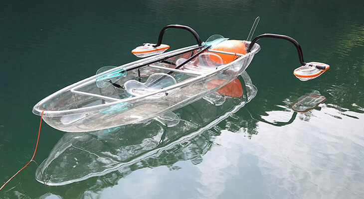 Clear kayaks  