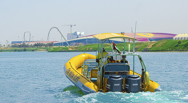 75 minutes tour: Yas Island in Abu Dhabi!