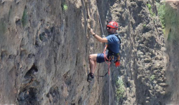 Abseiling Experience from the Summit of Jabal Samhan 