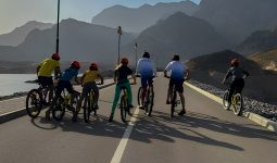 تجربة الدراجة الجبلية في وادي الضيقة 