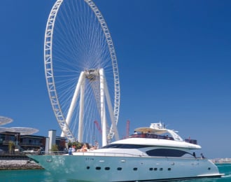 2-Hour Yacht Tour at Dubai Marina with a Live BBQ Party