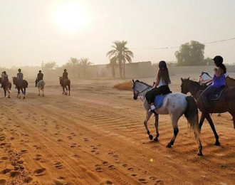 Horseback Riding Tour at Bawshar Sands