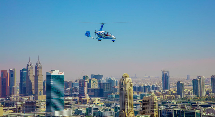 Introductory Gyrocopter Flight in Dubai