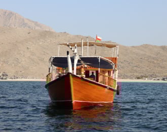 4 hours Dhow cruise in Musandam
