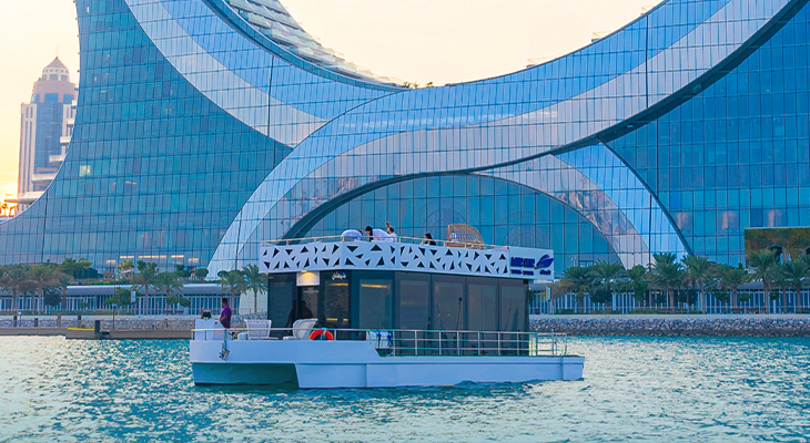 “The One” Yacht Cruise Adventure in Marsa Marina Qatar