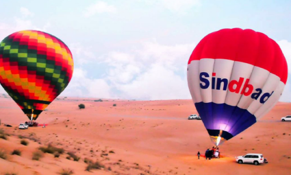Hot Air Balloon and Camel Ride Ootlah