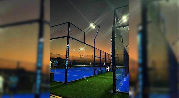 Renting Padel Court in City Beach area of Bahrain 