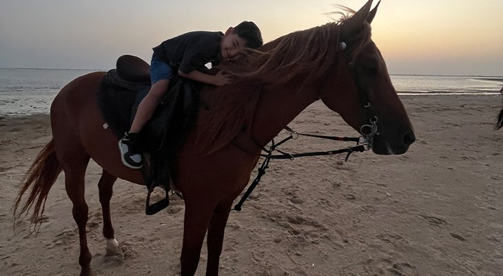 Horse Riding on the Beach for Kids with Professional Guides in Jeddah